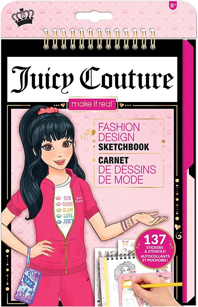 Make It Real Juicy Couture Fashion Sketchbook
