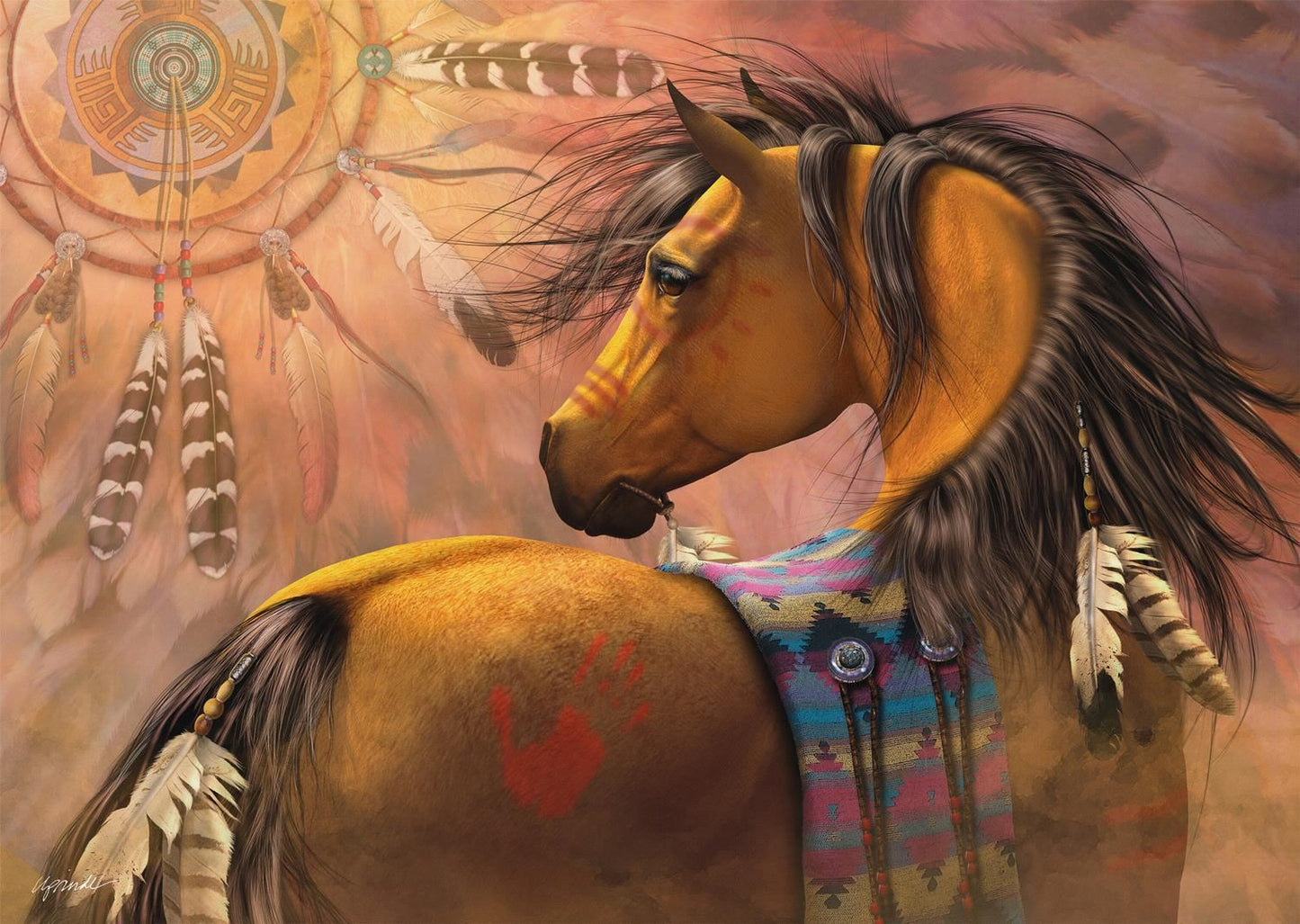 Laurie Prindle: Kiowa Gold 1000 Piece Jigsaw Puzzle