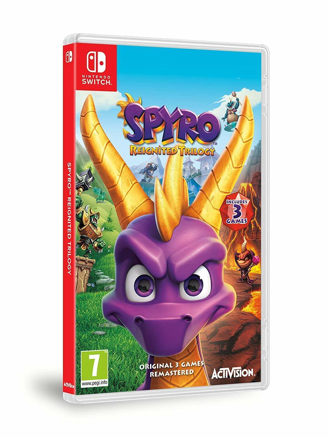 Spyro Trilogy Reignited Nintendo Switch Game