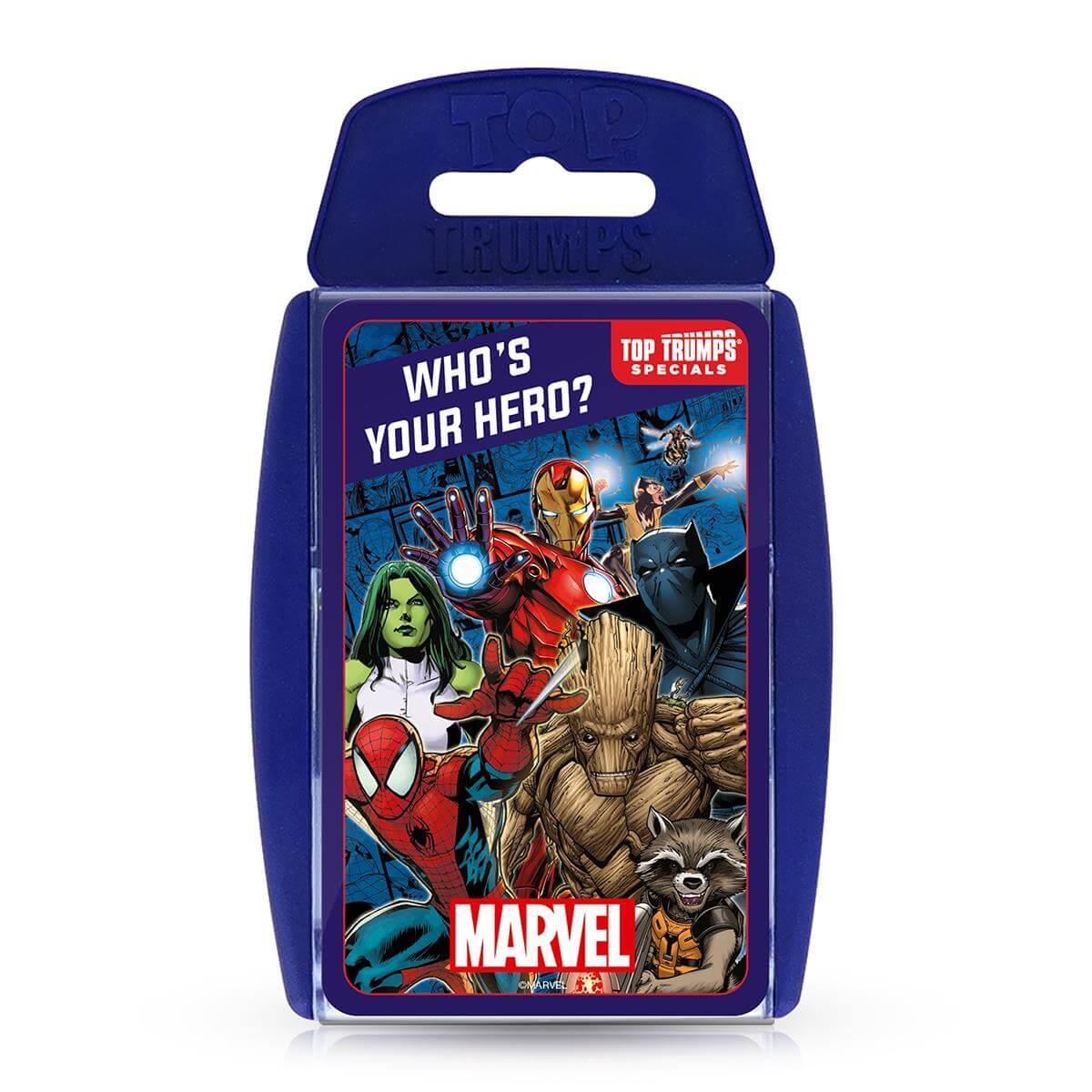 Marvel Universe Top Trumps Specials Card Game