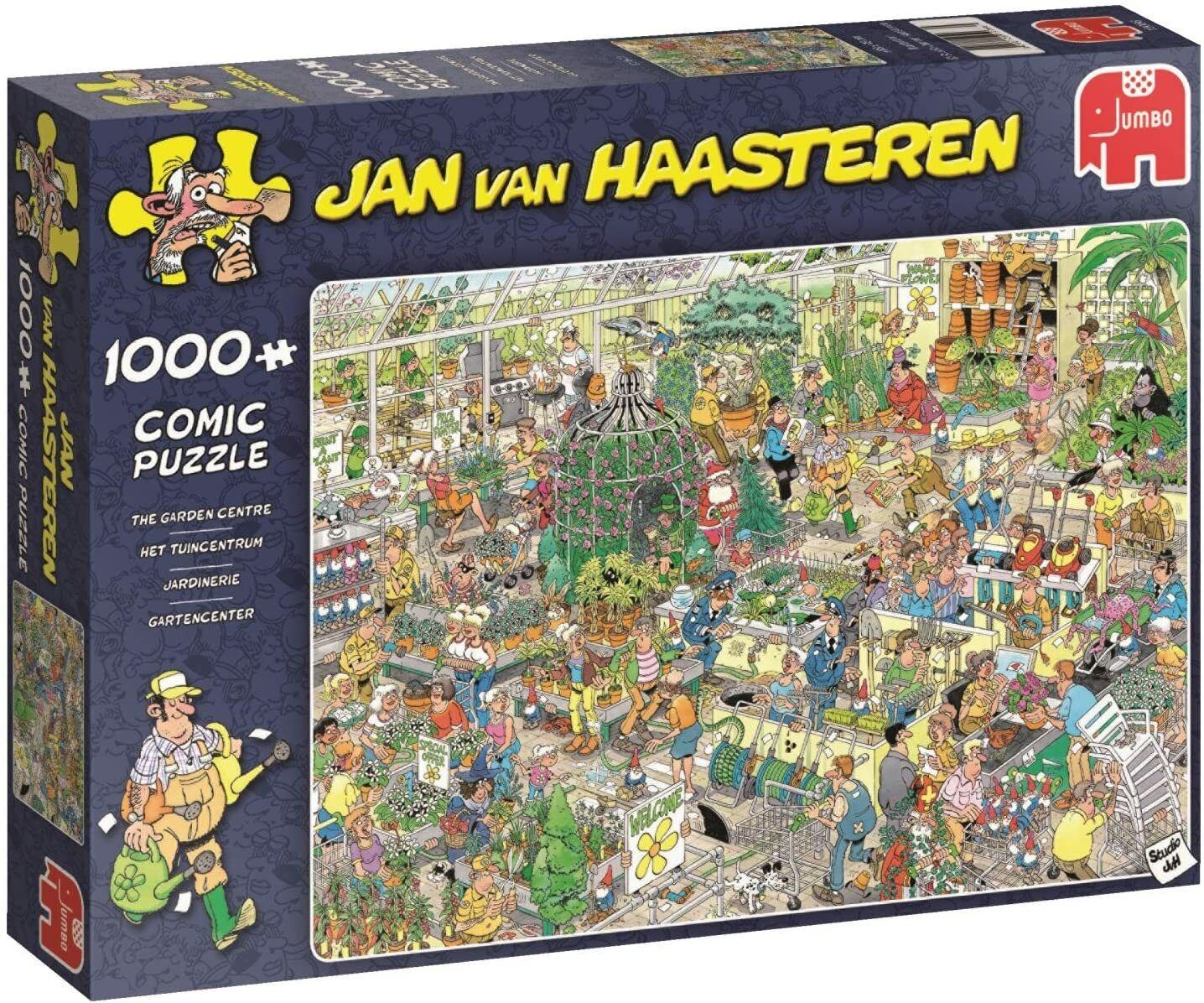 Jumbo Jan Van Haasteren Garden Centre Jigsaw - 1000 Piece