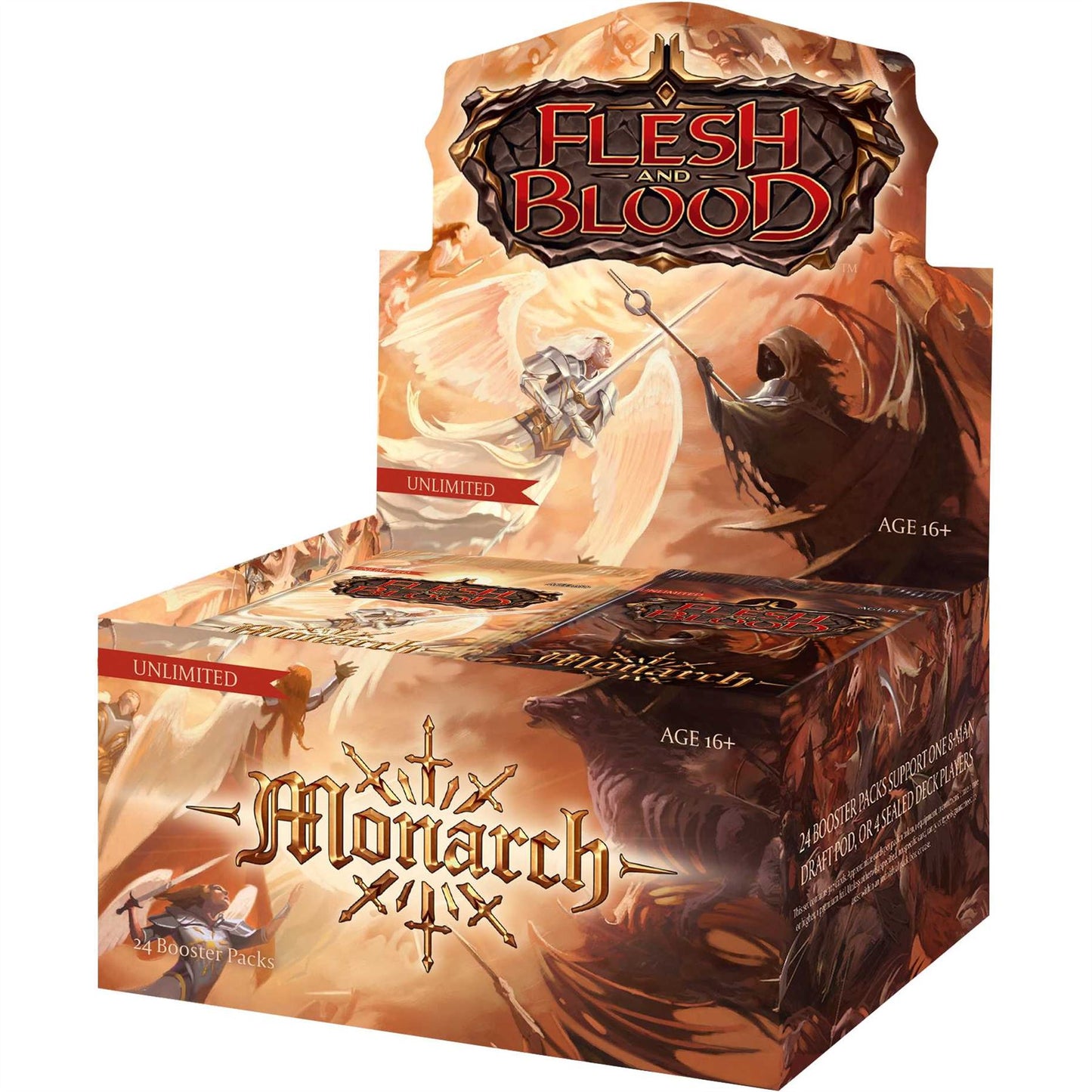 Flesh And Blood TCG: Monarch (Unlimited Edition) Booster Box (24 Packs)