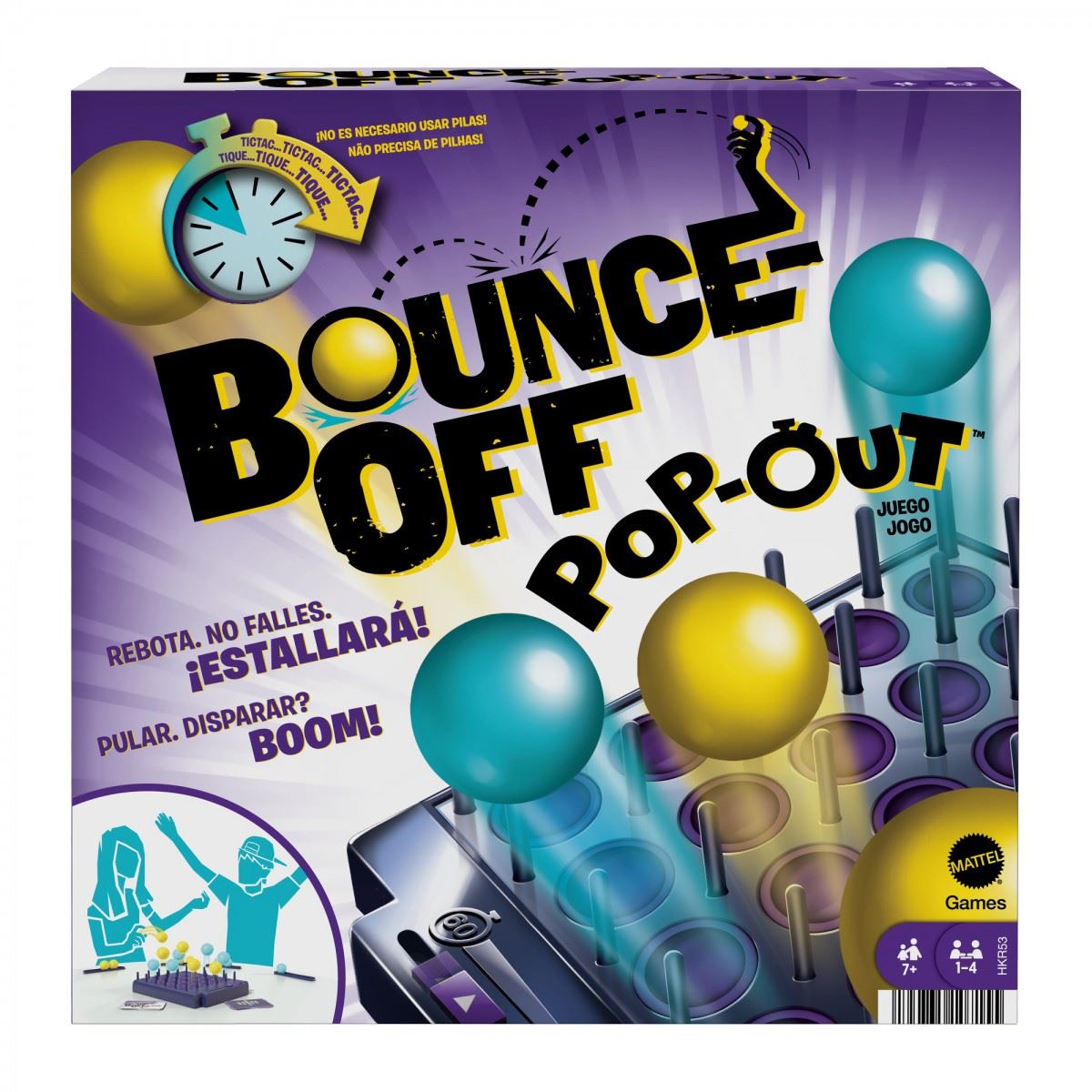 Bounce Off Pop-Out Board Game