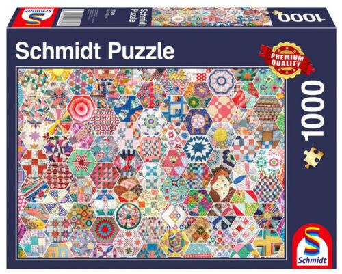 Schmidt American Patchwork Quilt 1000 Piece Jigsaw Puzzle