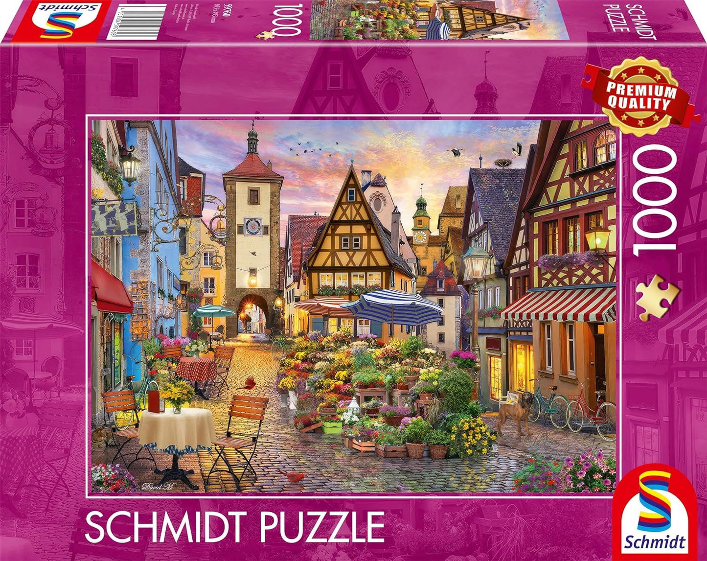 Schmidt Romantic Bavaria 1000 Piece Jigsaw Puzzle