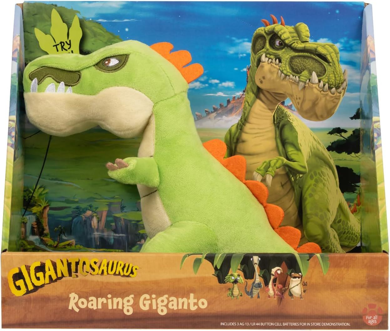 Gigantosaurus 9 Inch Soft Giganto Plush with Sound