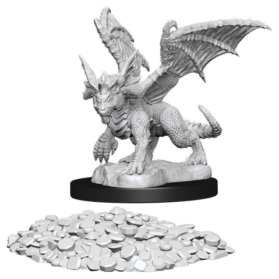 Dungeons & Dragons Nolzur's Marvelous Unpainted Miniatures (W10) Blue Dragon Wyrmling
