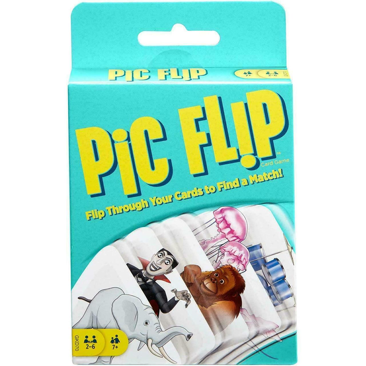 Picture Flip Card Game