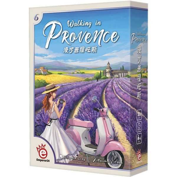 Walking in Provence Card Game