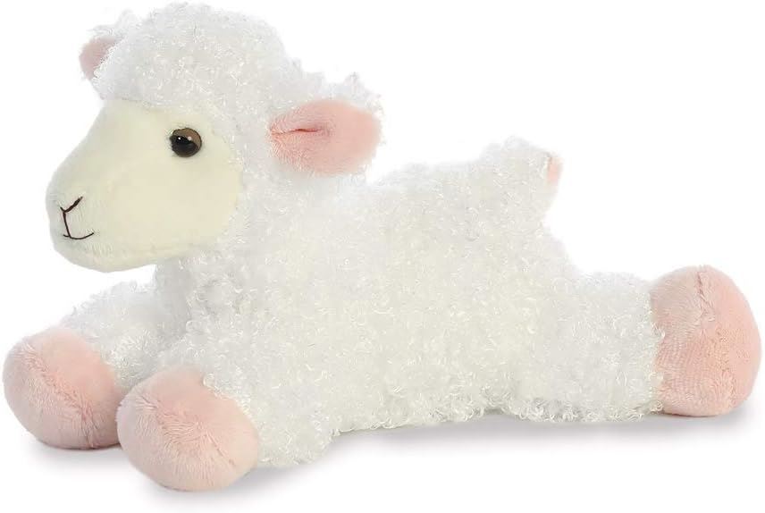 Aurora Mini Flopsies Lana Lamb 8 Inch Soft Toy