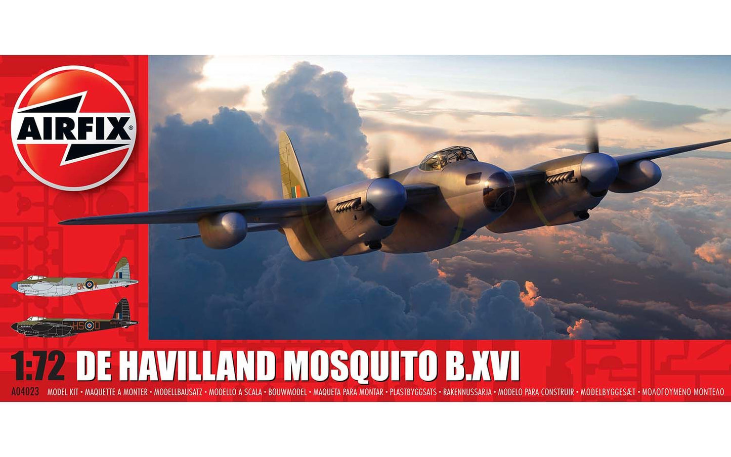 Airfix de Havilland Mosquito Series 4 Aircraft 1:72 Model Kit
