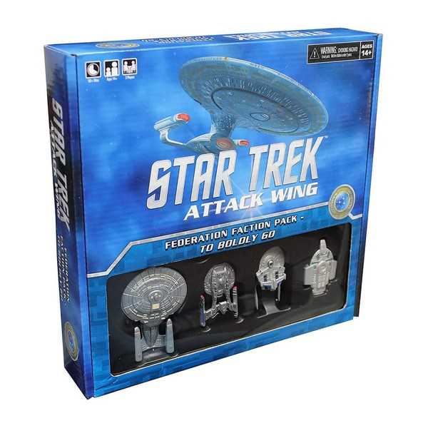 Star Trek: Attack Wing Federation Faction Pack- To Boldly Go... Board Game