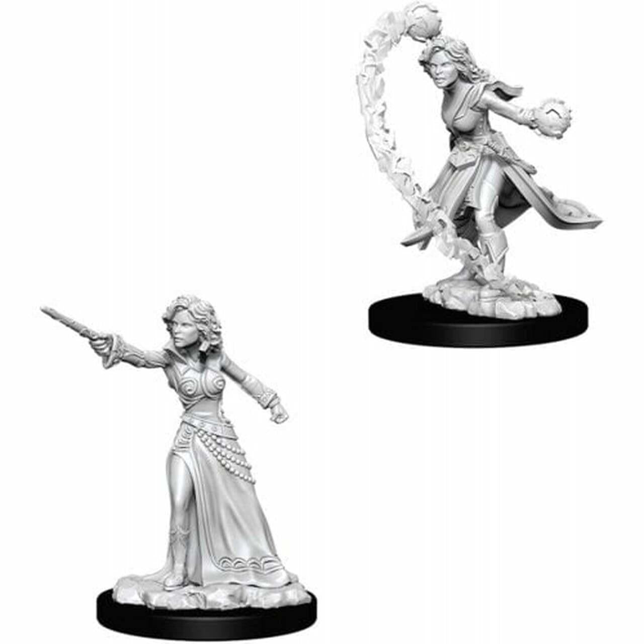 Pathfinder Battles Deep Cuts Unpainted Miniatures (W1) Female Human Wizard