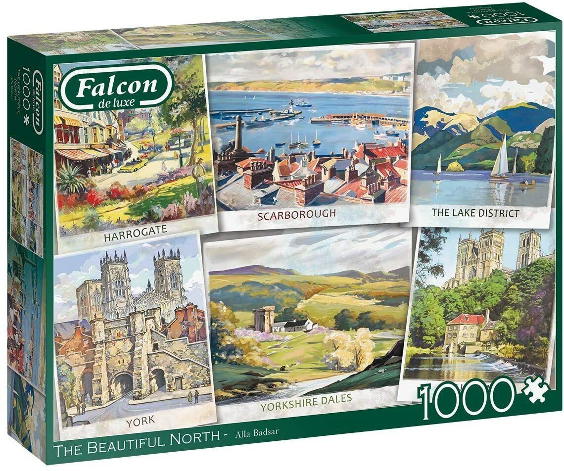 Falcon de luxe The Beautiful North Jigsaw Puzzle - 1000 Pieces