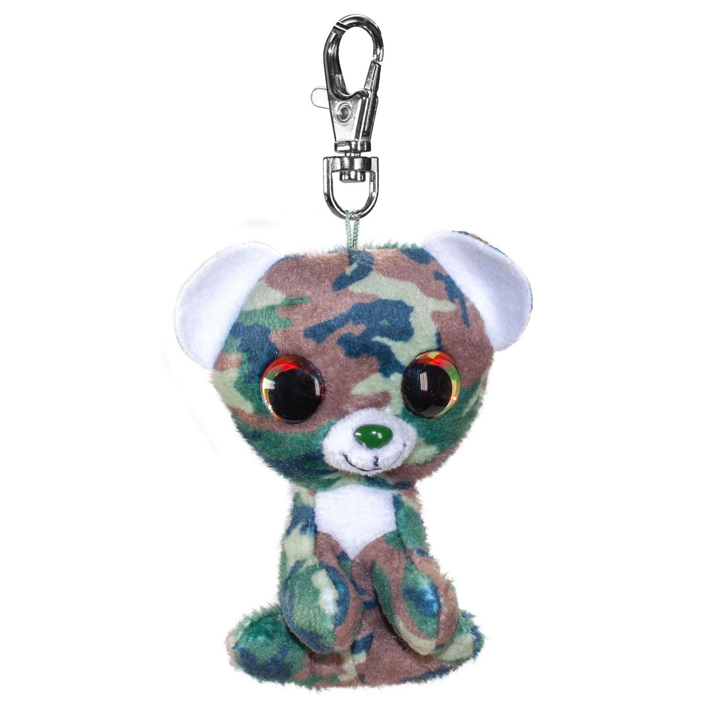 Lumo Stars Mini Keyring - Bear Camo Plush Toy