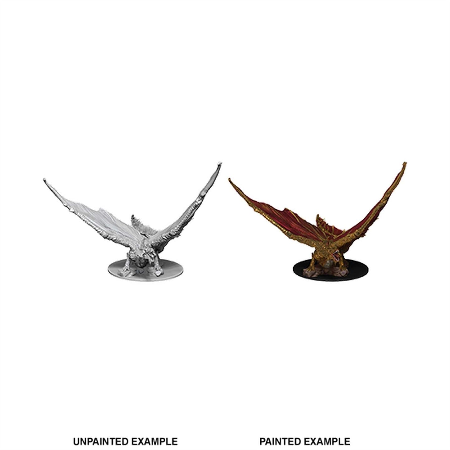 D&D Nolzur's Marvelous Unpainted Miniatures (W9) Young Brass Dragon
