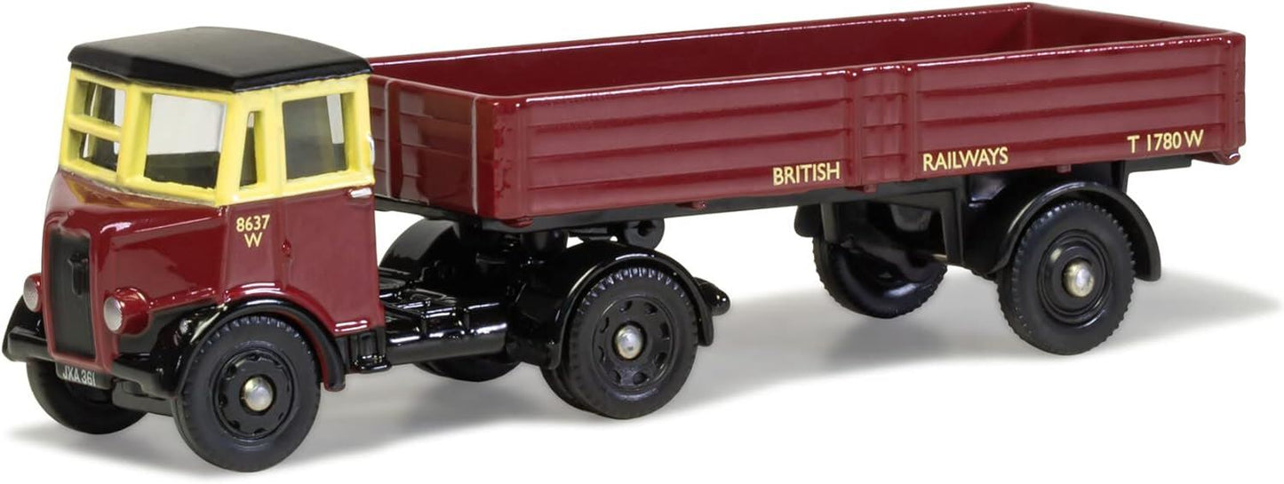 Corgi Thornycroft Nippy Dropside Trailer - British Railways Diecast