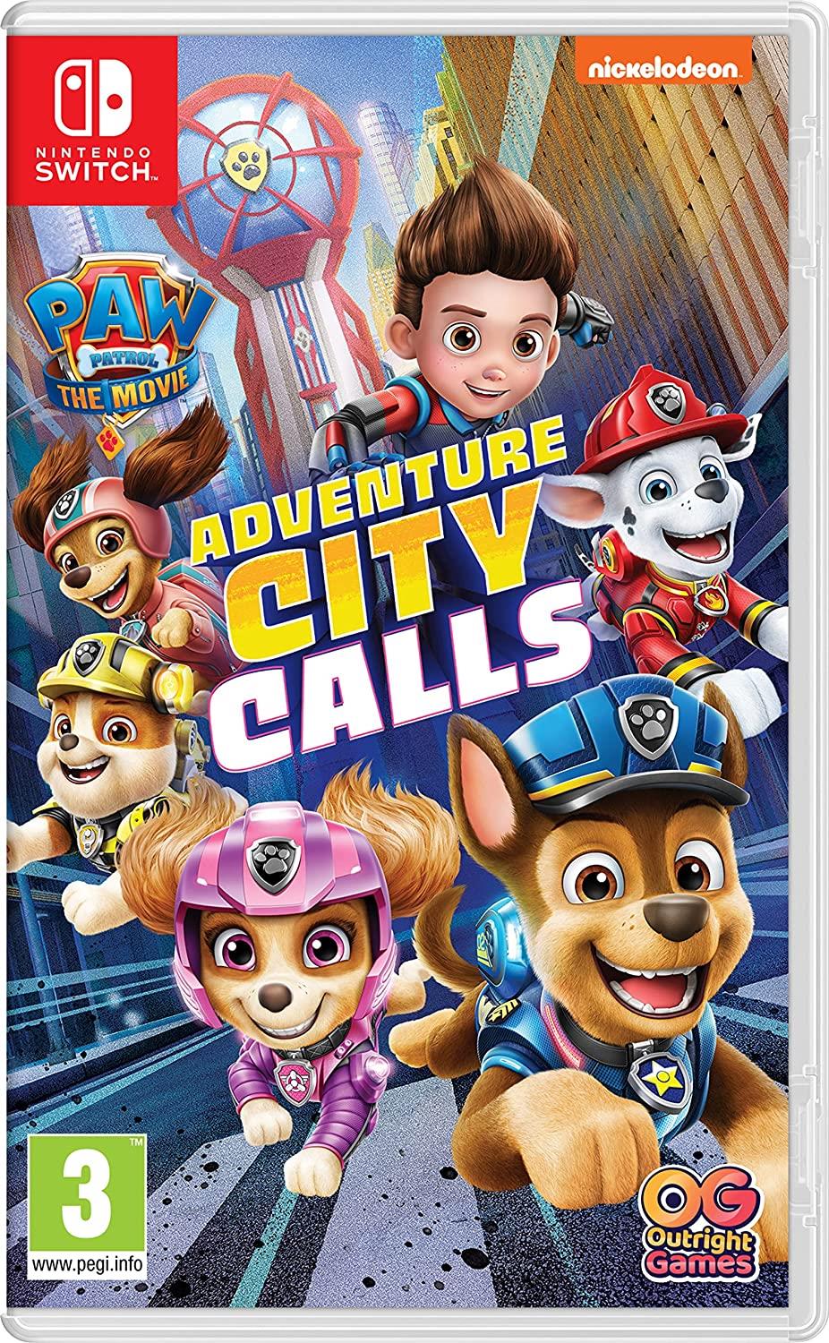 Paw Patrol The Movie Adventure City Calls Nintendo Switch Game