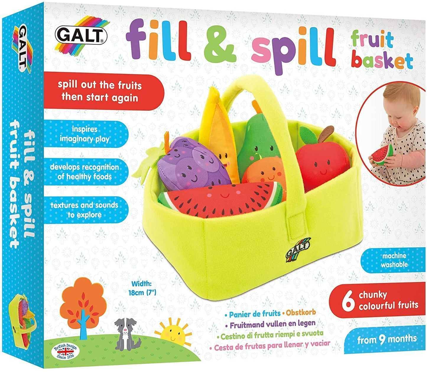Galt Toys - Fill and Spill Fruit Basket