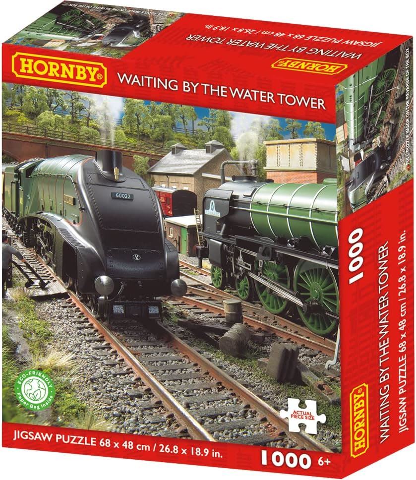 Hornby Waiting By The Water Tower 1000 Piece Jigsaw Puzzle