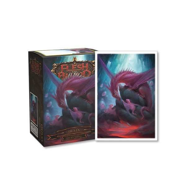 Matte Art Standard Sleeves: Flesh and Blood - Ouvia - 100 Sleeves