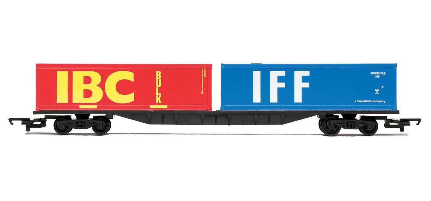 Hornby BR FFA Container Wagon Era 7 Model Train