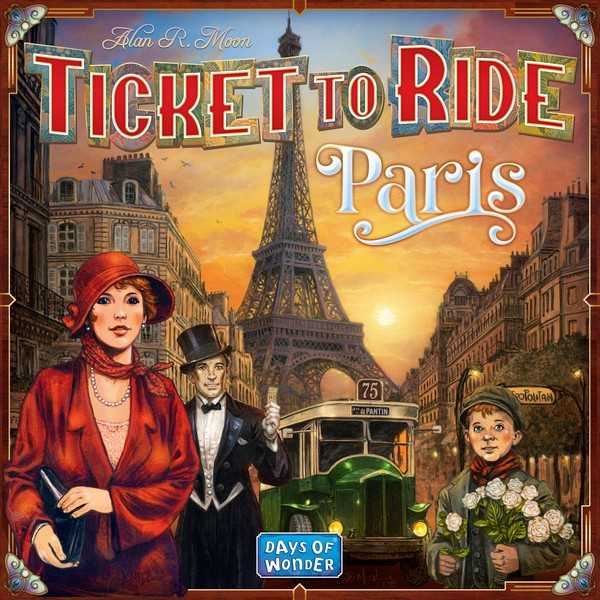 Ticket To Ride: Paris Board Game