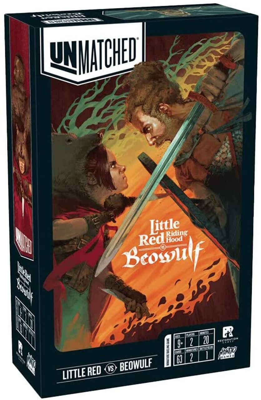 Unmatched: Beowulf vs. Little Red Riding Hood Expansion Board Game