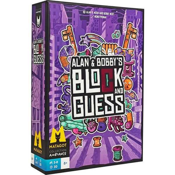 Allan and Bobbys Block and Guess Board Game