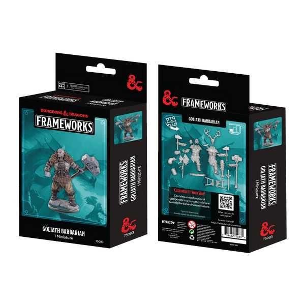 D&D Frameworks (W2A) Goliath Barbarian Male