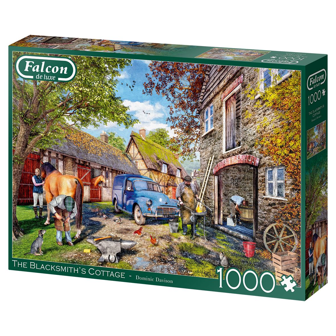 Falcon de luxe The Blacksmiths Cottage Jigsaw Puzzle - 1000 Pieces