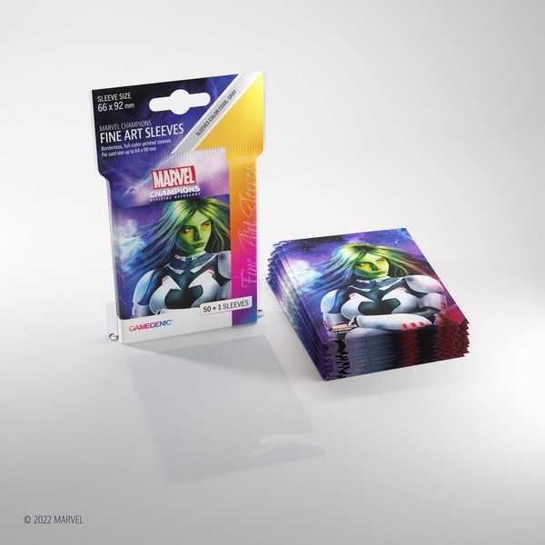 Gamegenic Marvel Champions Fine Art Sleeves Gamora