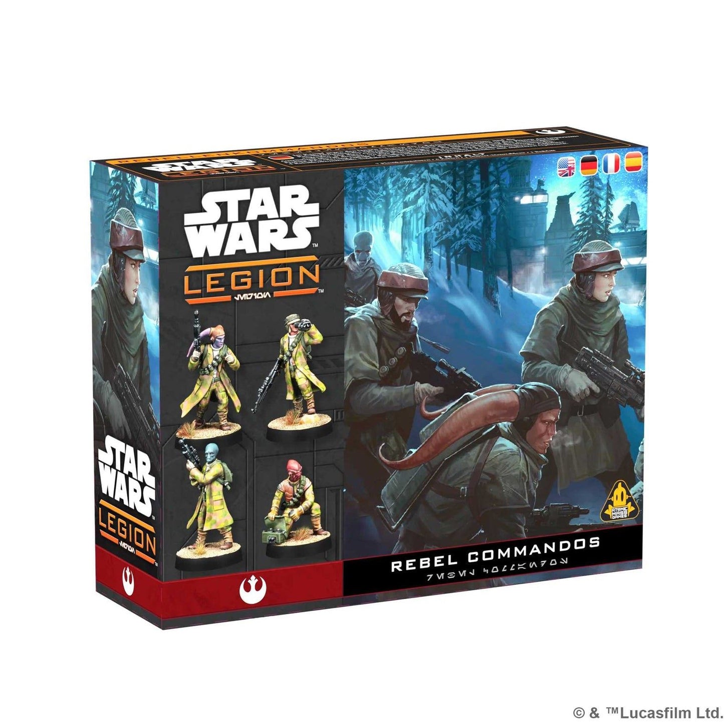 Star Wars Legion: Rebel Commandos Miniatures