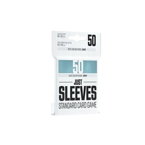 Gamegenic Just Sleeves: 50 Standard Card Game Clear