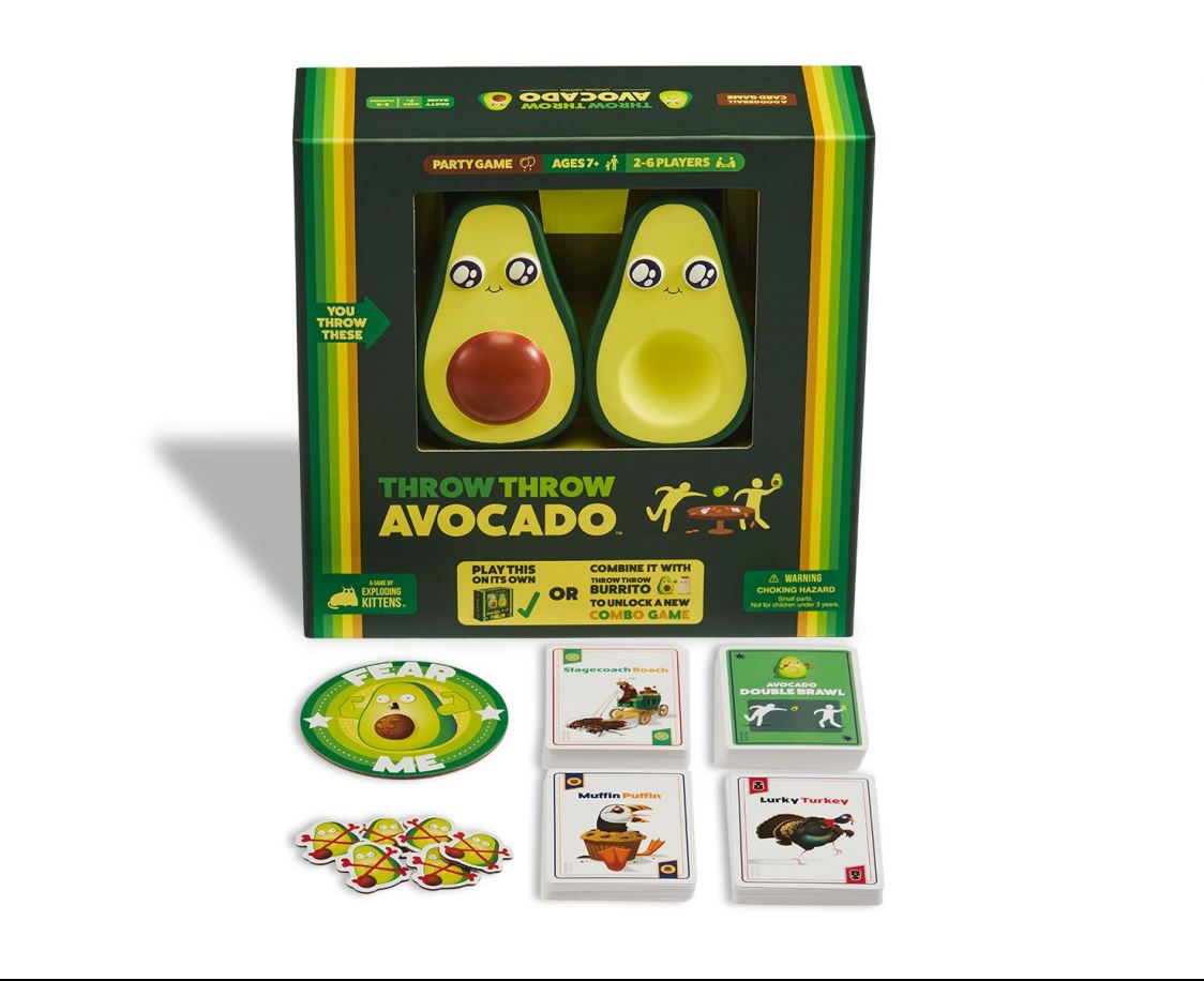 Throw Throw Avocado Card Game