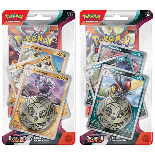 Pokemon TCG: Scarlet & Violet 3 Obsidian Flames Premium Checklane - 1 At Random