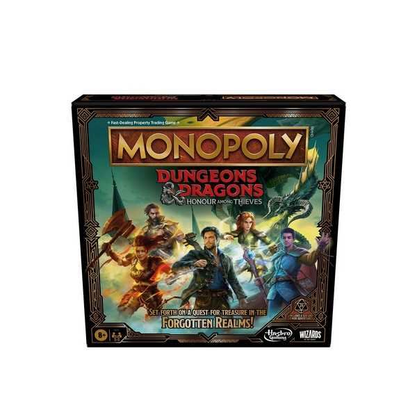 Monopoly Dungeons & Dragons Movie Board Game