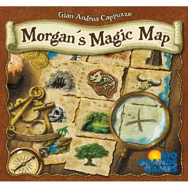 Morgan's Magic Map Board Game