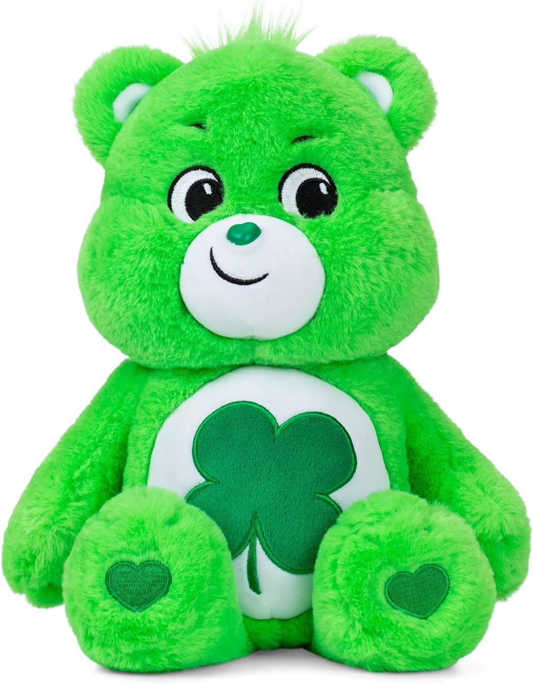 Care Bears 14 Inch Medium Plush Plus Coin - Good Luck Bear