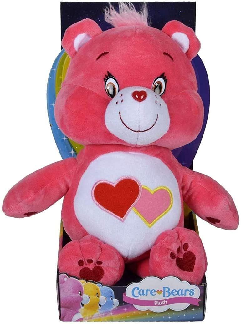 Care Bears - Love a Lot Bear Super Soft 12 Inch Plush