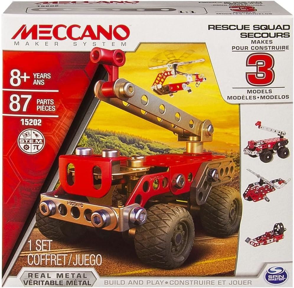 Meccano 3 Model Set - Rescue