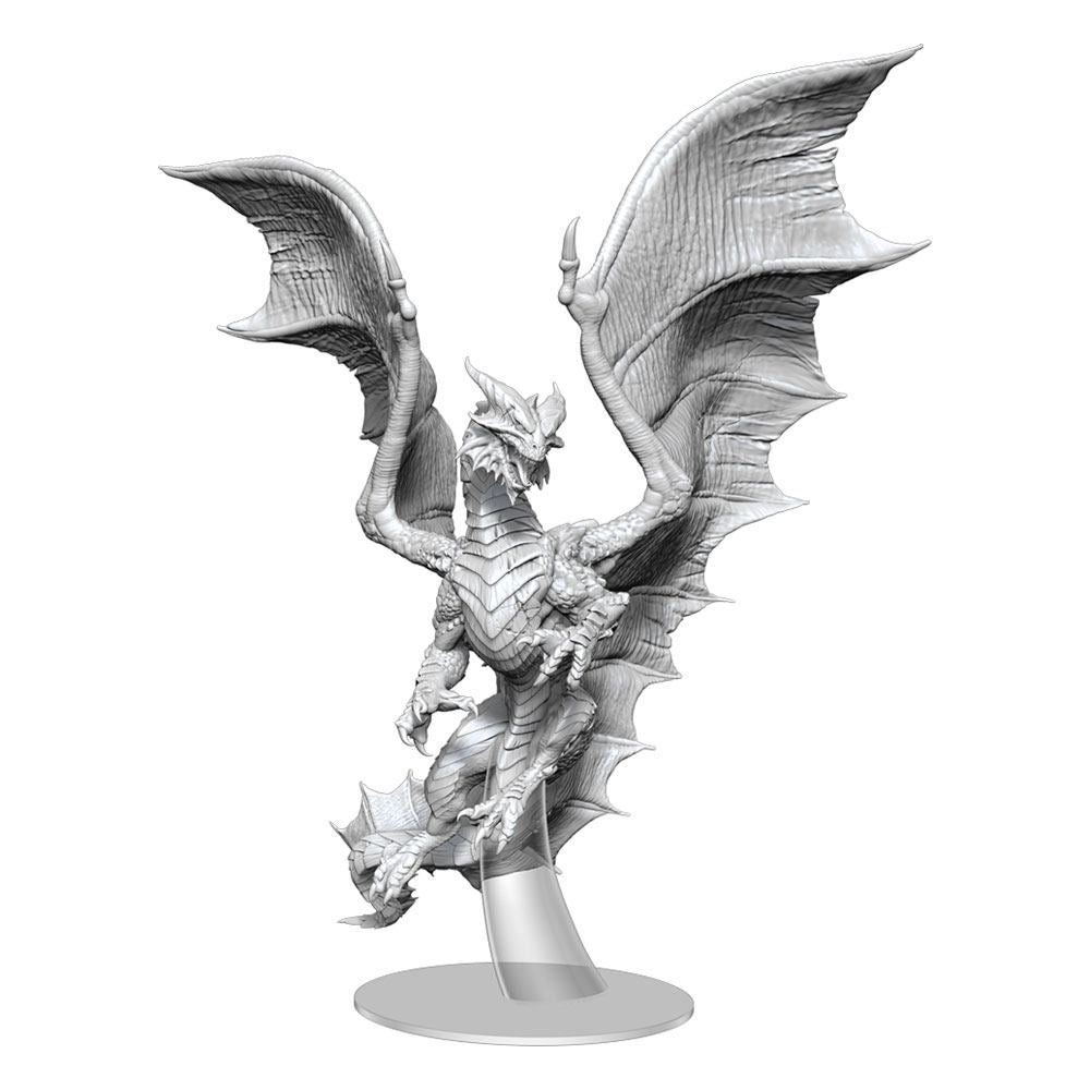 D&D Nolzur's Marvelous Miniatures Unpainted Miniature Adult Copper Dragon