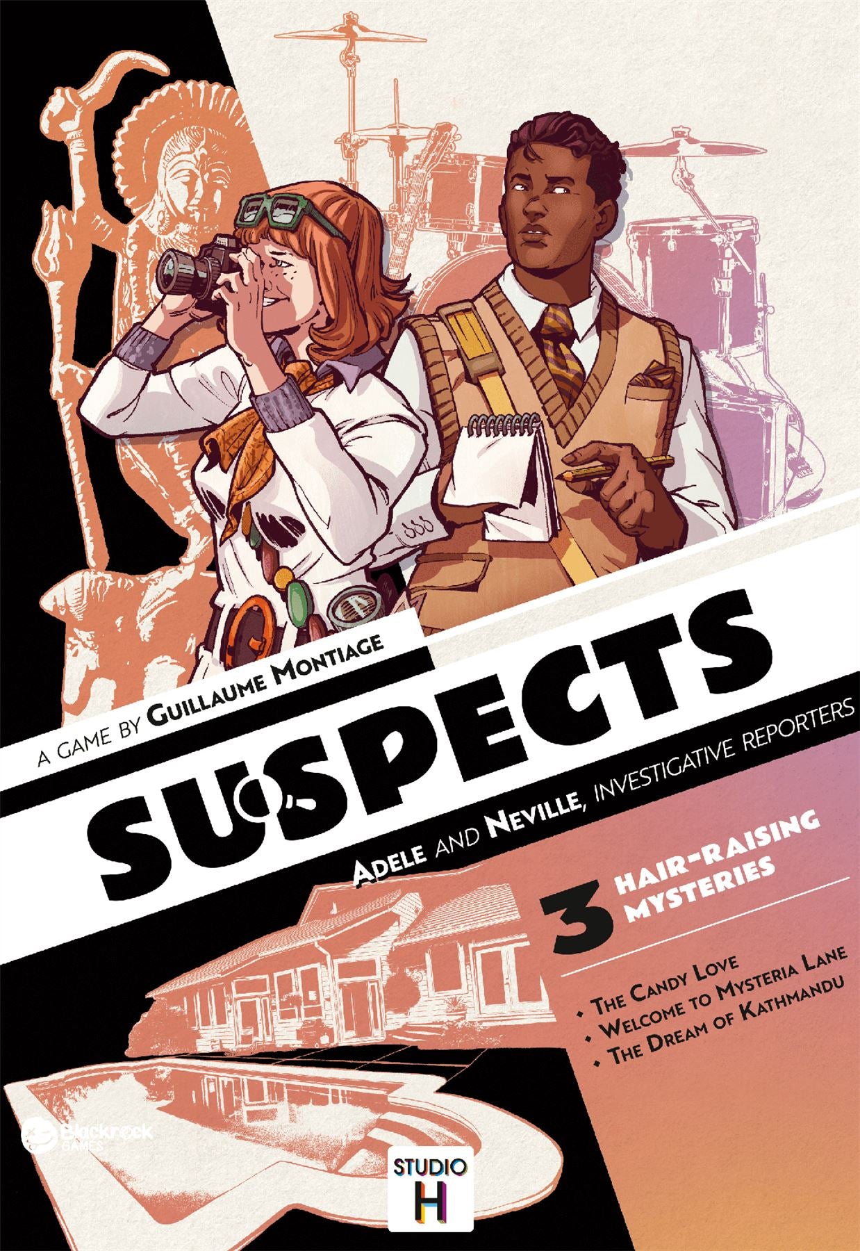Suspects Adele & Neville Board Game