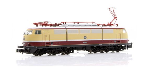 Arnold DB Electric Locomotive E 03 001 Single arm Pantograph Silver