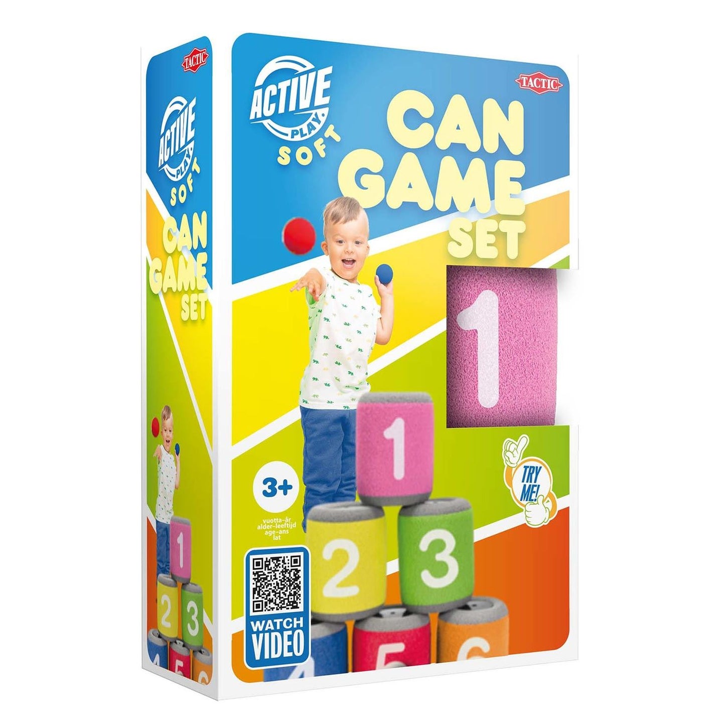 Tactic Soft Can Game Set