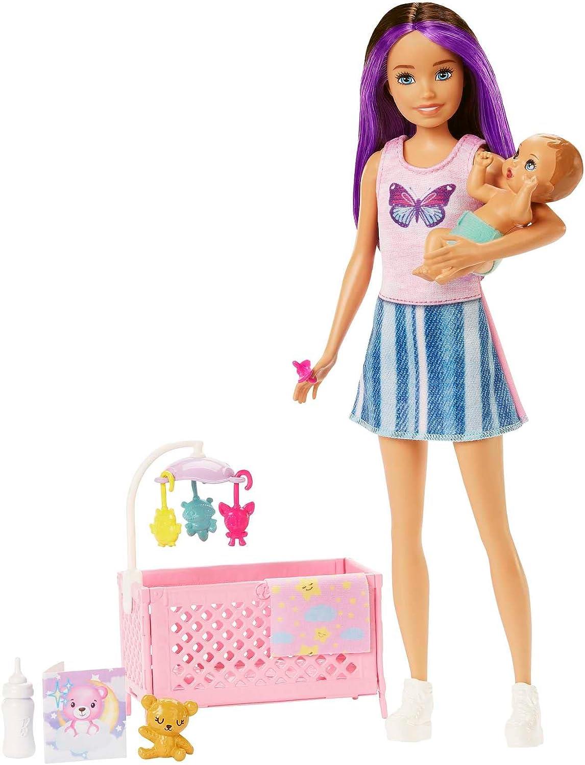 Barbie Skipper Sleepy Baby Blonde