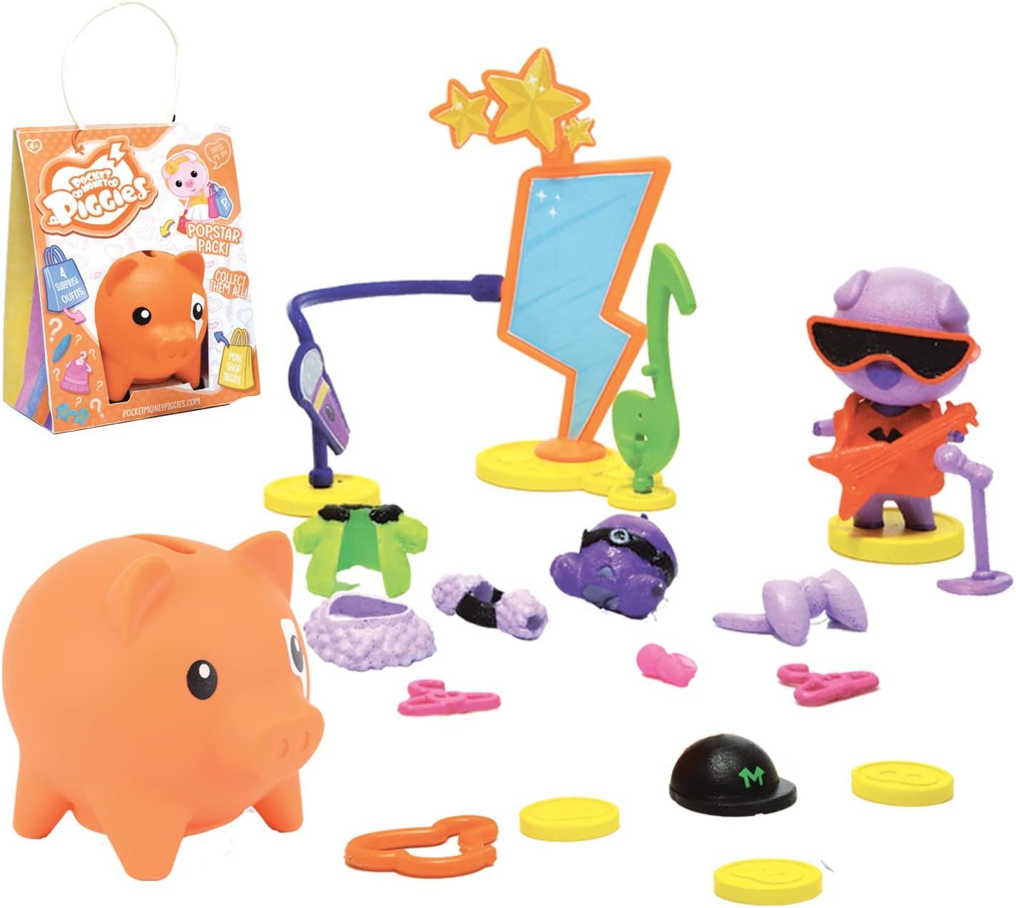 Pocket Money Piggies - Pop Star Pack