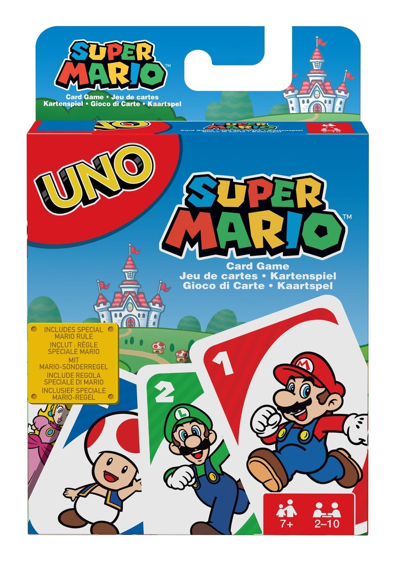 Super Mario Uno Card Game