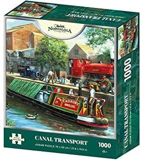 Kevin Walsh Nostalgia Collection Canal Transport 1000 Piece Jigsaw Puzzle