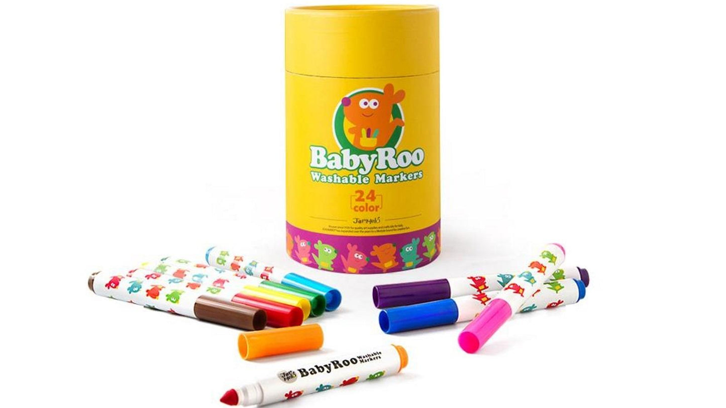Baby Roo Washable Markers - 24 Colours